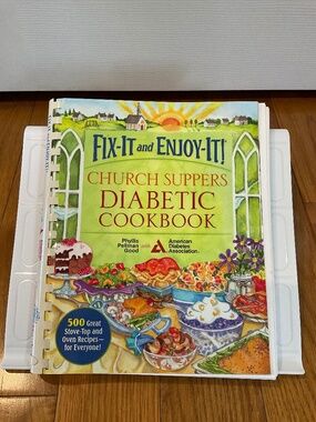 Fix it and Enjoy It Church Suppers Diabetic Cookbook by Phyllis Pellman Good